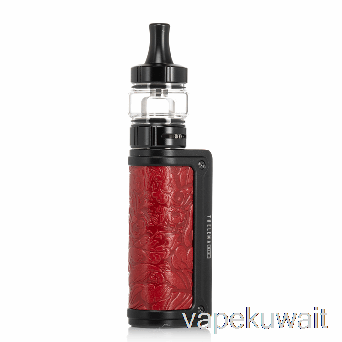 Lost Vape Thelema Mini 45W Starter Kit Tank - نظام جراب Vape باللون الأحمر الغامض